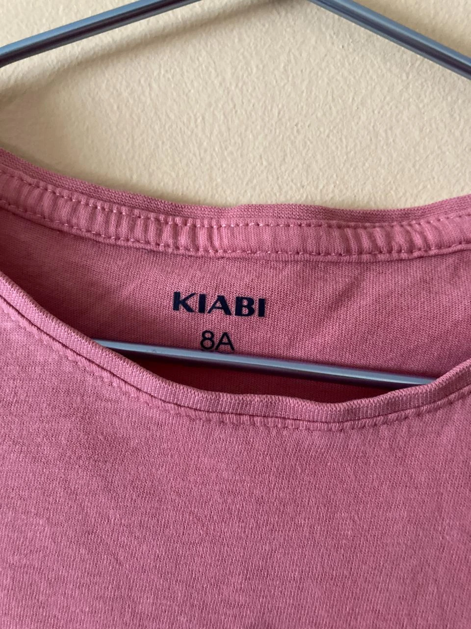 Kiabi pink t-shirt for girls 8 years – photo 2